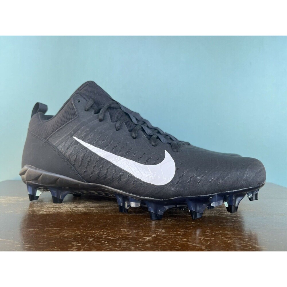 Nike Alpha Menace Pro 2 Low Black Football Cleats Men's Size 14 CV6477-001
